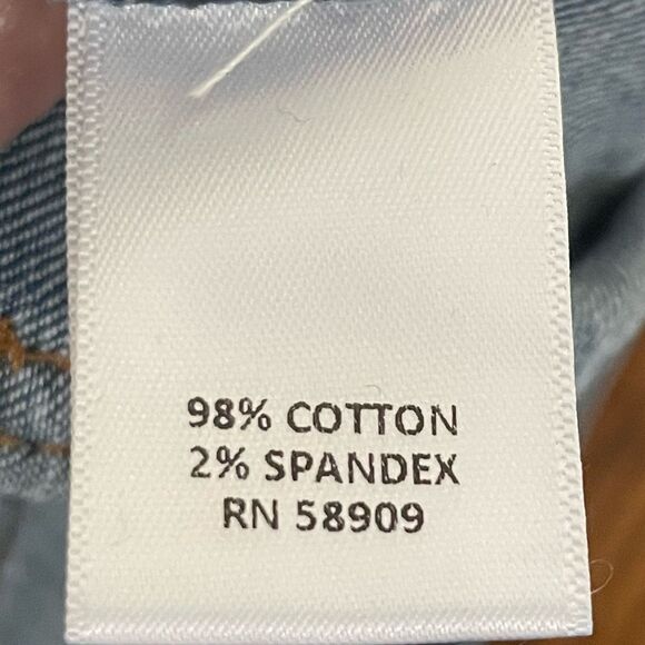 Chelsea & Violet Dark Blue Flare Jeans - Picture 8 of 8